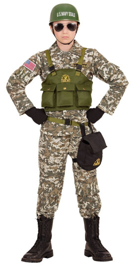 Widmann S.r.l. Soldat Barn Karnevalskostyme XXLarge