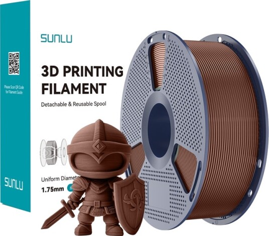 Sunlu Pla+ Filament (Sjokolade)
