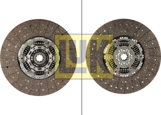 Clutchplate LuK 343 0196 10