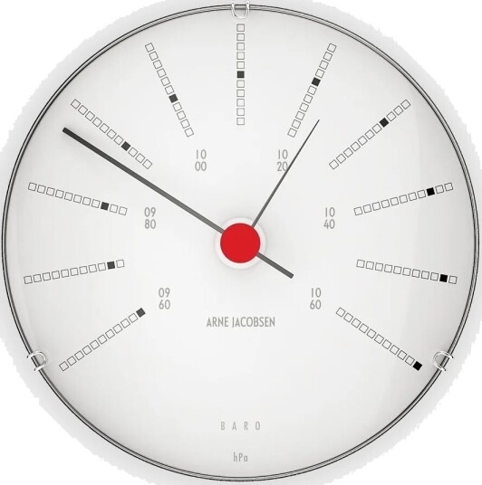 Arne Jacobsen Clocks Arne Jacobsen værstasjon barometer Arne Jacobsen Clocks Arne Jacobsen værstasjon barometer