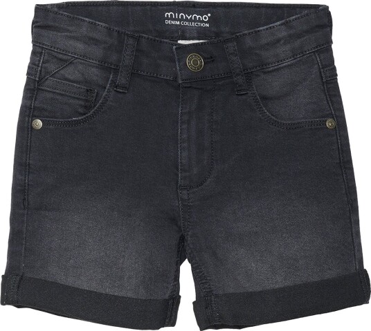 Minymo Shorts Grey Black Minymo 4 år 104 ShortSvart