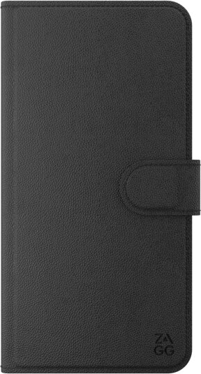 ZAGG Folio Mobildeksel for iPhone 17 Pro Max - Svart, 3 Kortlommer, Kunstig Lær