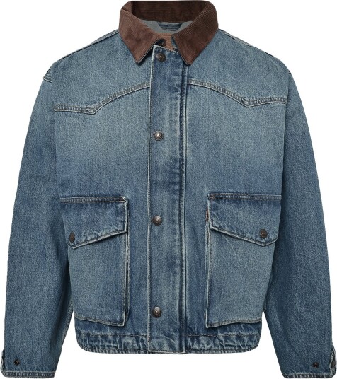 Levi"s® Hilltop Jacket In Good Company   MED INDIGO   WORN IN   XL