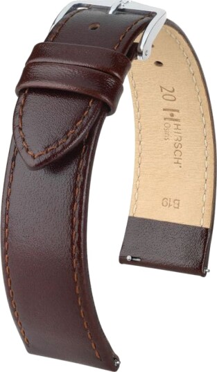 HIRSCH Osiris Calf Leather Watch Strap Brown HIRSCH Osiris Calf Leather Watch Strap Brown