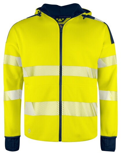 ProJob 6110 Hettejakke En Iso 20471 Kl 3/2 Yellow/Navy XL ProJob 6110 Hettejakke En Iso 20471 Kl 3/2 Yellow/Navy XL