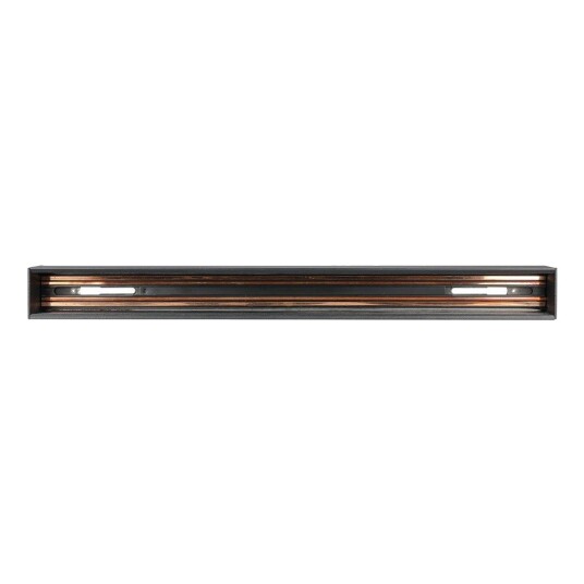 0,5m magnetisk skinne i aluminium Sort til magnetiske skinnespots