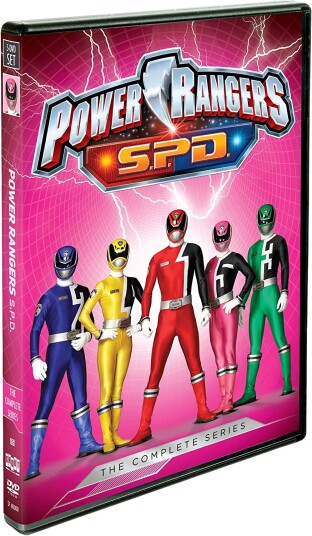 Power Rangers: S.P.D.  Den Komplette Serien DVD