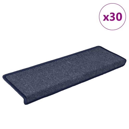  Trappematter 30 stk 65x21x4 cm grå og blå 8721288458940