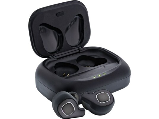 Inline 55356T, True Wireless Stereo (Tws), 20 - 20000 Hz, Samtaler/Musikk, 92 G, Hodesett, Svart