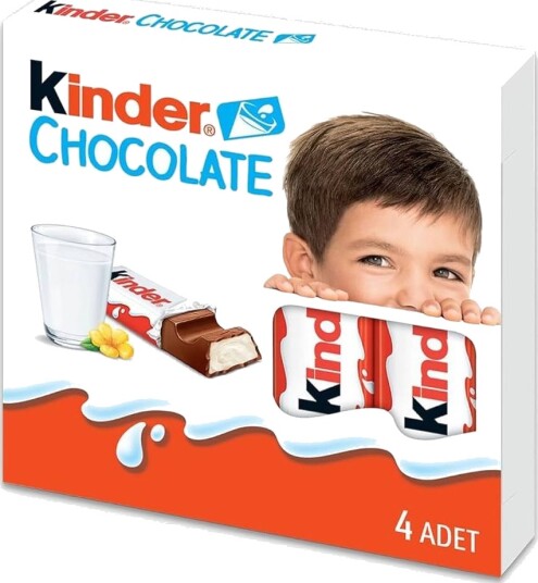 4 pk Kinder Sjokolader Limited Edition 50 gram 4 pk Kinder Sjokolader Limited Edition 50 gram