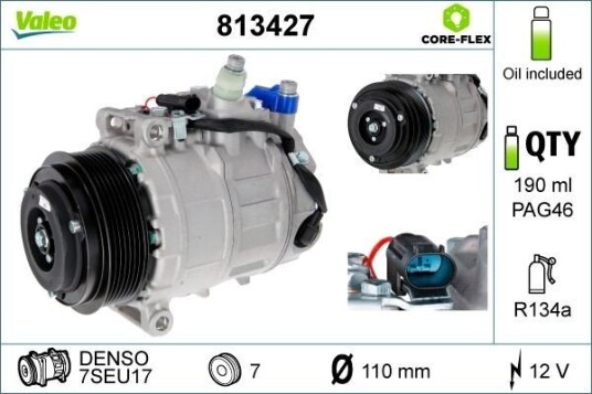 AC kompressor VALEO 813427