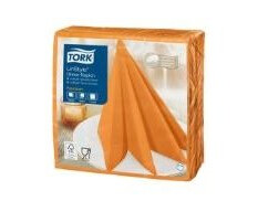 Serviet Tork Linstyle 39X39 Cm Orange,12 Pk X 50 Stk