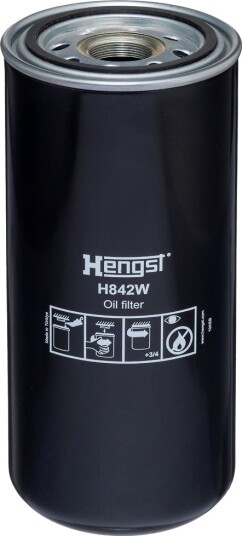 Oljefilter HENGST FILTER H842W Oljefilter HENGST FILTER H842W