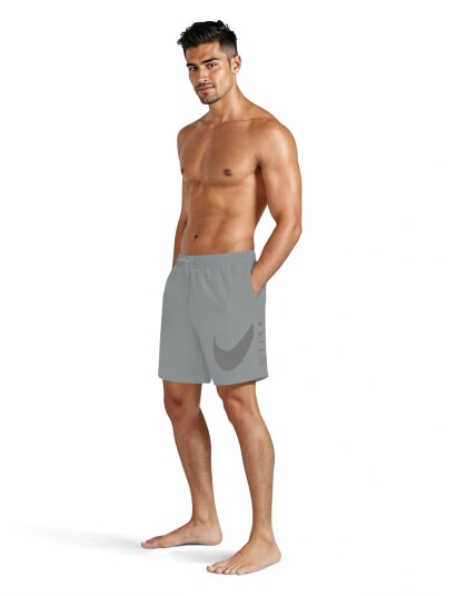 NIKE SWIM Nike Specs 7" Full Lined Volley Short   Grey   S