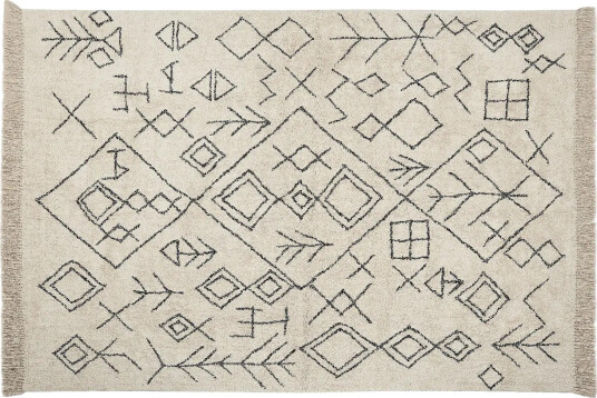 Somek Bomullsteppe 160x230 cm - Beige