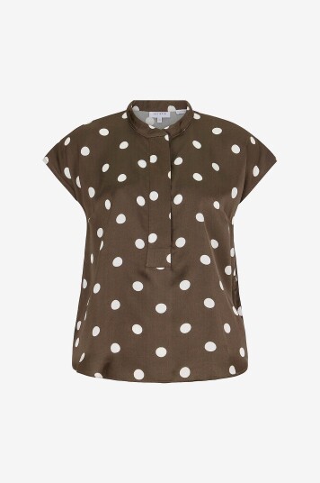 Newhouse   Dot Top Jacqueline   Brun