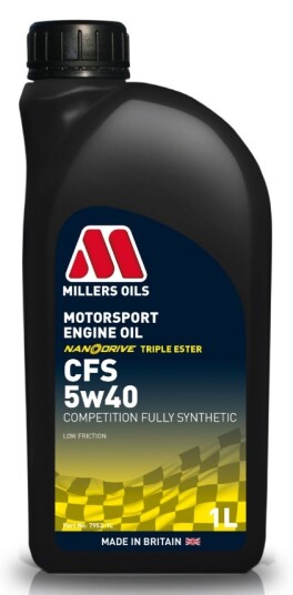 Motorolje MILLERS MOTORSPORT CFS 5W40 1L Motorolje MILLERS MOTORSPORT CFS 5W40 1L