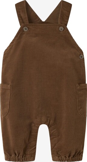 name it Nbmben Baggy R Cord Overall 9210-Yt SEPIA 50