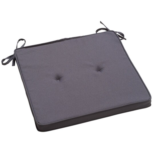 Pulsiva Stolpute Alabama; 41x41x3 cm (BxLxH); Antrasitt; Kvadratisk; 4 Stykk / Forpakning