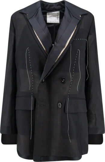 Sacai Dame Jakker Svart M,