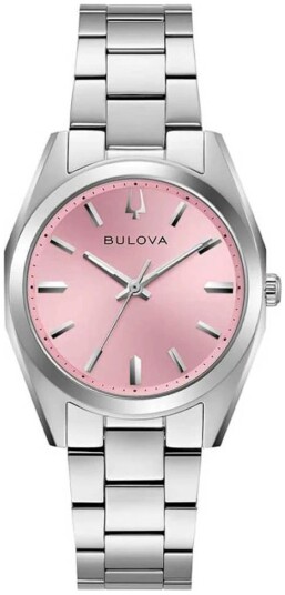 Bulova Dameklokke 96L348 Surveyor Rosa/Stål Ø31 mm