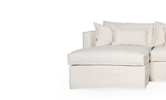 Soffadirekt TREKK Milford Sovesofa Divan Venstre Beige