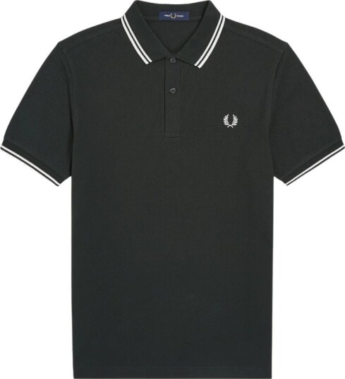 Fred Perry Twin Tipped Fp Shirt - Green - M