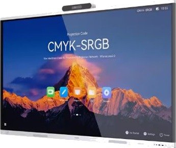 Huawei Ideahub S3 S3-Ihs3-86Sa - 86" Diagonalklasse Led-Bakgrunnsbelyst Lcd-Skjerm - Konferanse - Med Built-In Interactive Whiteboard, Pc And Touchscreen, 4K Camera, Microphone - Harmonyos - 4K Uhd (2160P) 3840 X 2160 - Direct Led - Jadehvit