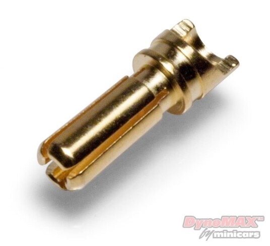 DynoMAX B9562 Connector Bullet Male 3.5mm 10pcs