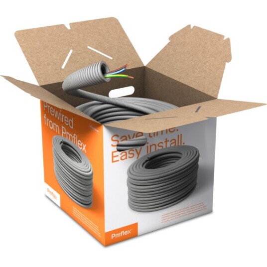 PM FLEX Ferdigtrukket K rør 16/PN 3G2,5 Onebox 100m PM FLEX Ferdigtrukket K rør 16/PN 3G2,5 Onebox 100m