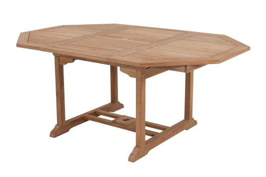 Brafab Bali spisebord Teak 120 x 180 cm Brun