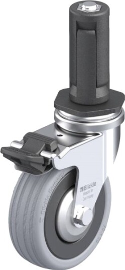 Blickle Styrehjul Med Brems 847990 Lra-Vpa 75G-Fi-Fa-Er03, Hjuldiameter 75 Mm, Bæreevne (Maks.) 60 Kg (1 Stk.) Blickle Styrehjul Med Brems 847990 Lra-Vpa 75G-Fi-Fa-Er03, Hjuldiameter 75 Mm, Bæreevne (Maks.) 60 Kg (1 Stk.)