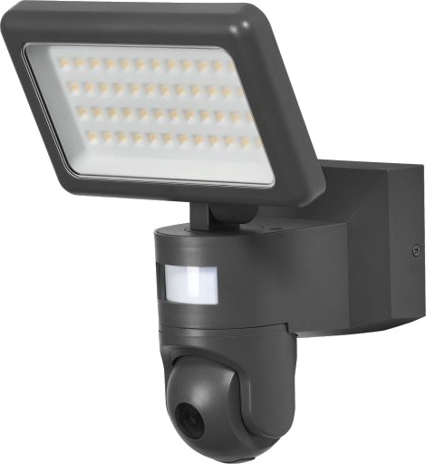 Osram Smart+ Wifi Floodlight utelys vegg med kamera og sensor