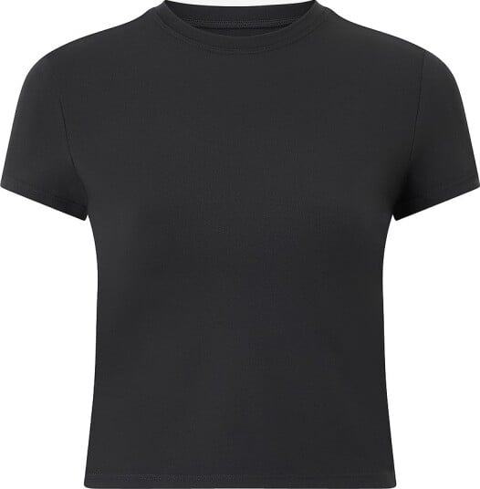 Drop of Mindfulness Butter Soft Tee   Black   S