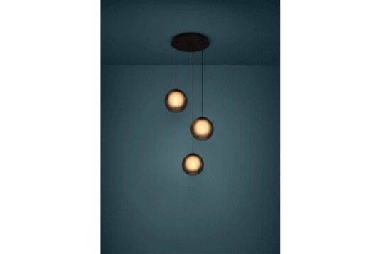 Takpendel Eglo Arangona Svart/Grå Pendel med 3 Lamper Takpendel Eglo Arangona Svart/Grå Pendel med 3 Lamper