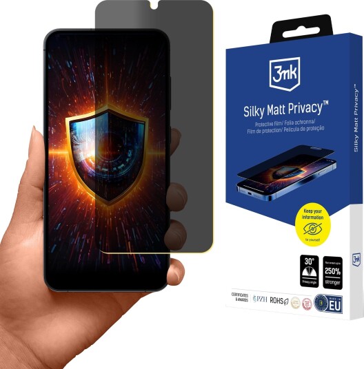 3Mk Silky Matt Personvern Skjermbeskytter for Samsung Galaxy S25