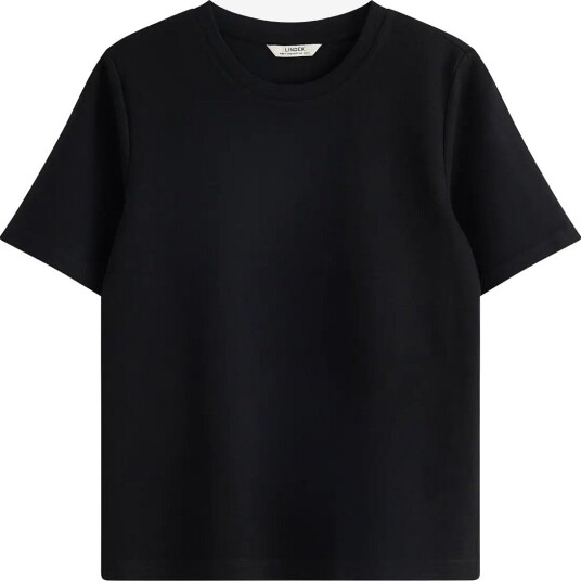 Lindex T Shirt In Heavy Cotton BLACK XL