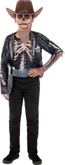 Rubies Costumes Skjelett Cowboy Barn Kostyme Large 82015L