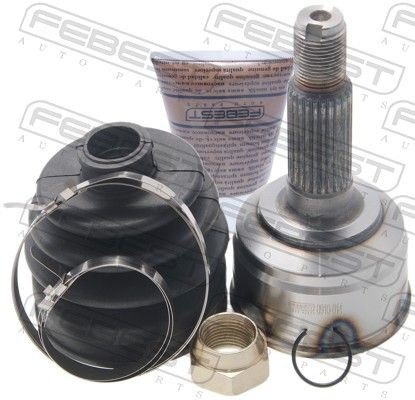 Febest Drivknute drivaksel FEBEST 0910 014