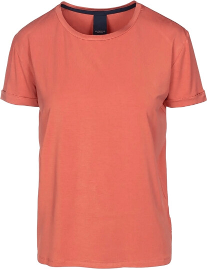 Luxzuz Karin Bamboo T Shirt Coral M Luxzuz Karin Bamboo T Shirt Coral M