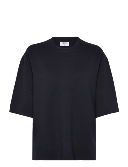 Filippa K Milano Knit T Shirt Navy M