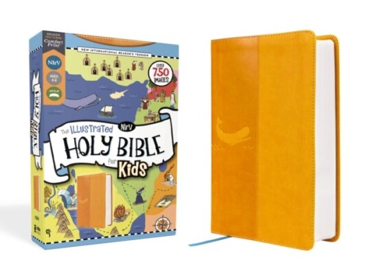 NIrV, The Illustrated Holy Bible for Kids, Leathersoft, Yellow, Full Color, Comfort Print Over 750 Images NIrV, The Illustrated Holy Bible for Kids, Leathersoft, Yellow, Full Color, Comfort Print Over 750 Images