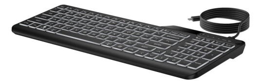 HP 405 Bakgrunnsbelyst Tastatur - 65% Kompakt Modell med USB Pan Nordic - Svart HP 405 Bakgrunnsbelyst Tastatur - 65% Kompakt Modell med USB Pan Nordic - Svart