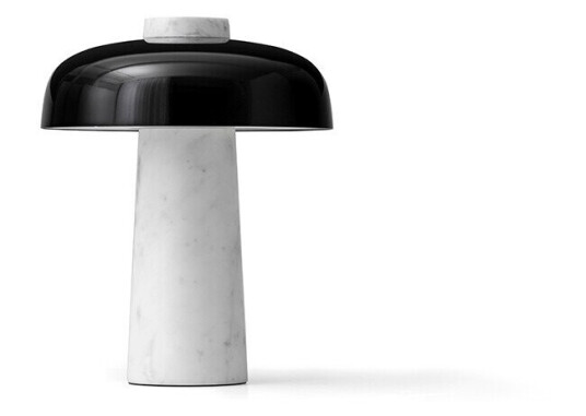 Audo Copenhagen Reverse Bordlampe Carrara Svart Lampemesteren