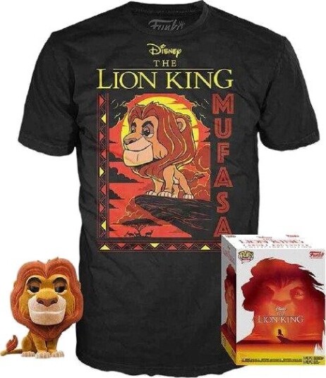 Northix Løvenes konge Mufasa popfigur samleobjekt av vinylleketøy