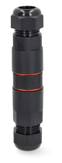Nedis Nettverkskobling | Utendørs | CAT6 | Skjermet | RJ45 Hun | RJ45 Hun | Rett | PVC | Boks
