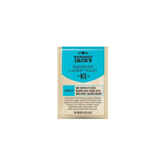 Mangrove JackS Bavarian Lager M76 10g Tørrgjær for Tyske lagerøl