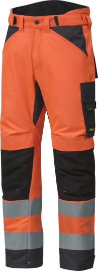 Snickers Workwear 6639 AllroundWork Vinterbukse varsel, oransje Varsel, Oransje, Klær