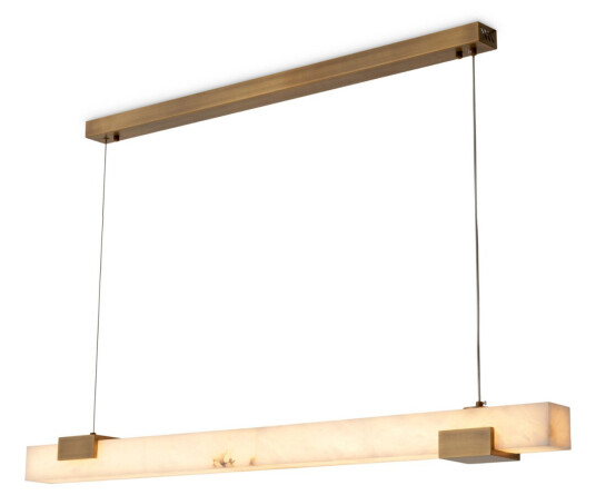 Furore taklampe antikk messing