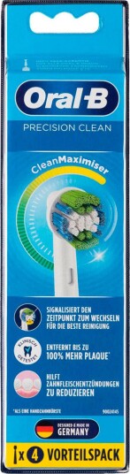 Oral-B Precision Clean CleanMaximizer børstehoder til elektrisk tannbørste (4-pk)